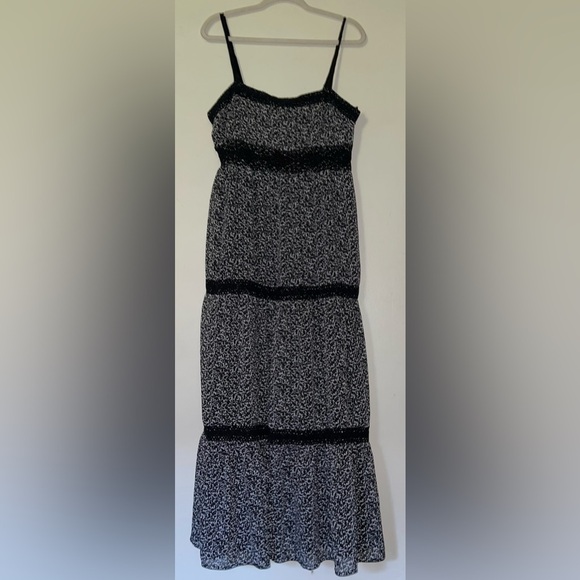 NWOT Michael Kors Strappy Tiered Maxi Dress - Picture 10 of 11